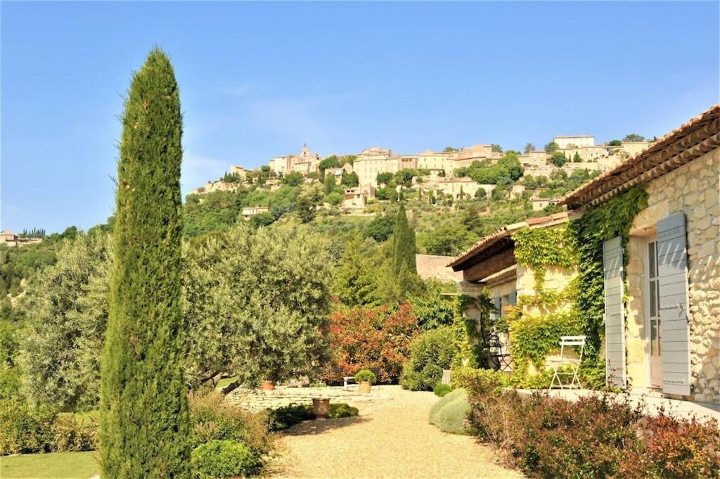In Gordes, Facing The Entire Luberon Park A Beautiful 5 Bedrooms House エクステリア 写真